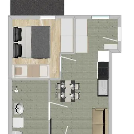 Apartment Promenade By Bestchoice - Self Check-in With Parking Option *