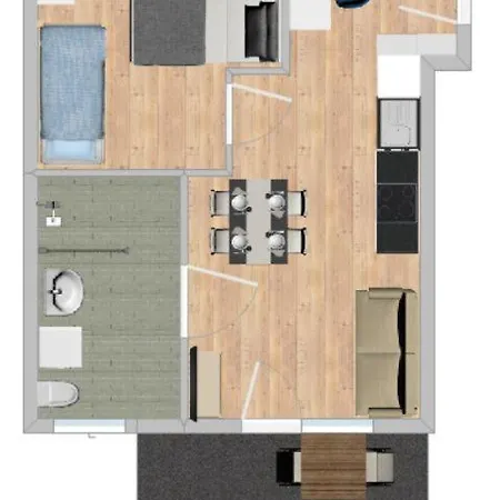 Apartamento Promenade By Bestchoice - Self Check-in With Parking Option *